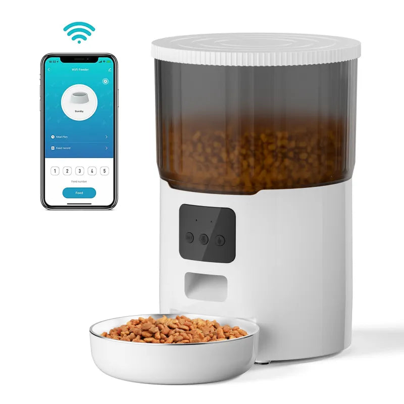 Petzlo Smart Automatic Pet Feeder – 4L